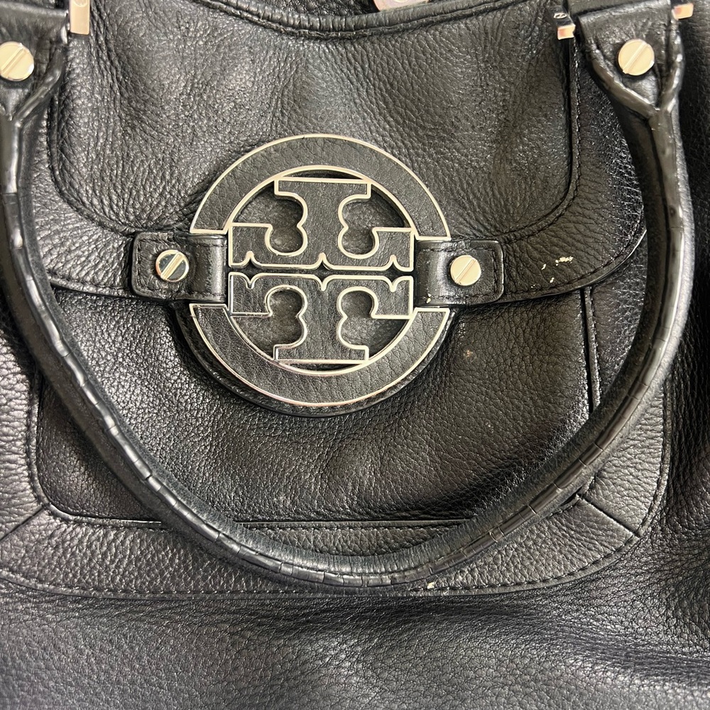 Tory Burch Black Leather Hobo Bag - Picture 5 of 7